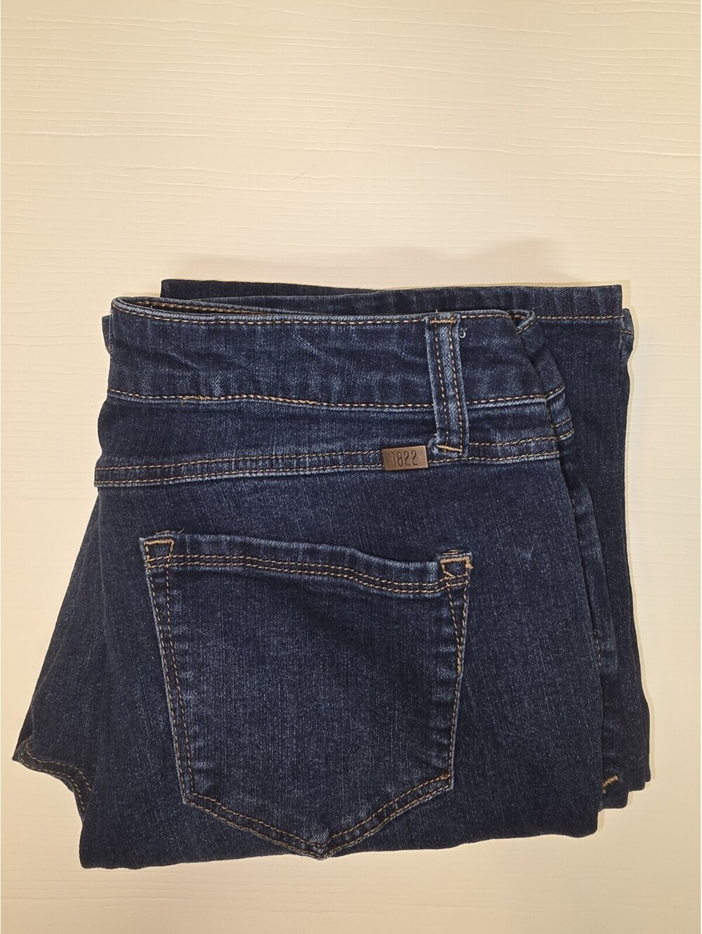 1822 Denim Womens Size 8P Dark Wash Stretch Jeans Petite